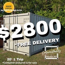 20' 1 Trip Storage Container 