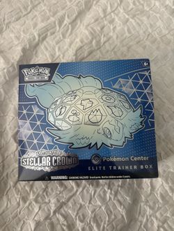 Stellar Crown Pokemon Center Elite Trainer Box