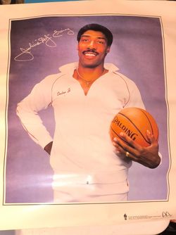 Original "Doctor J" Poster From The 80s