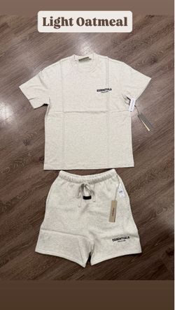 Light Oatmeal Short & Shirt Set