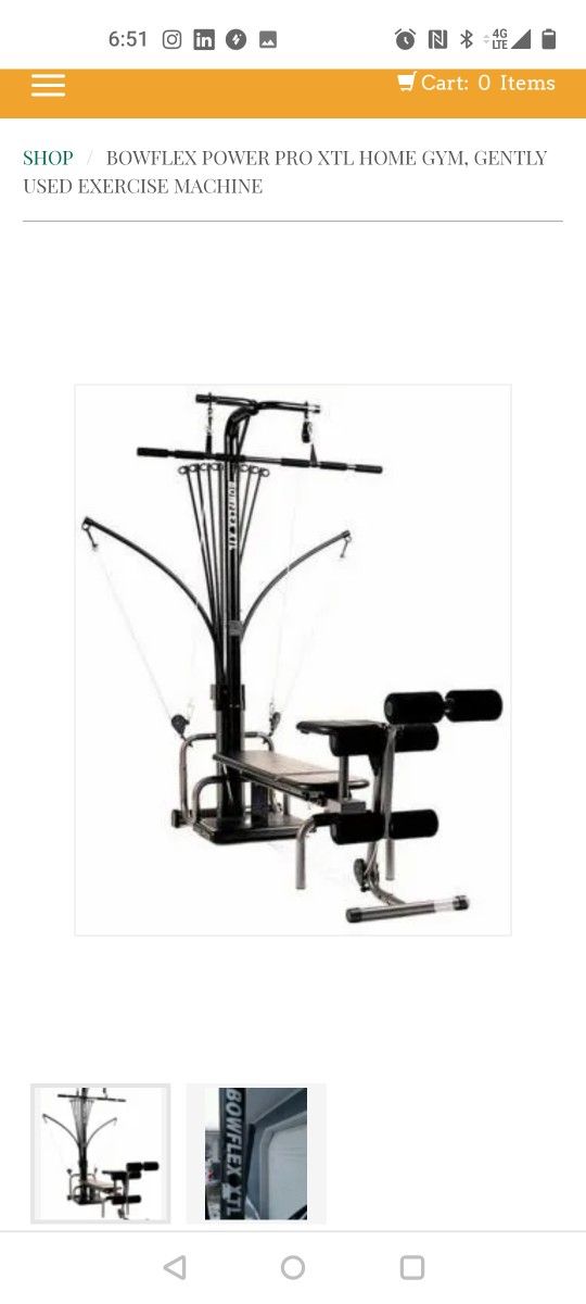 Bowflex Power Pro XTL Home Gym