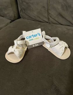 Carter's Child of Mine Baby Sandals 0-3M
