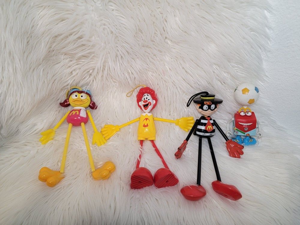 Vintage MCDONALD'S collectible Toys