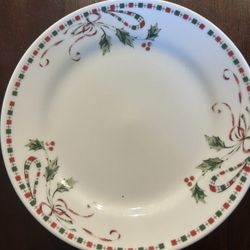 Christmas Sandwich/dessert Plates