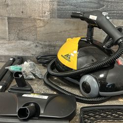 McCulloch MC1275 Heavy-Duty Steam Cleaner, 45  More - Built for Home, Tile, Grout, Carpet, Furnitu