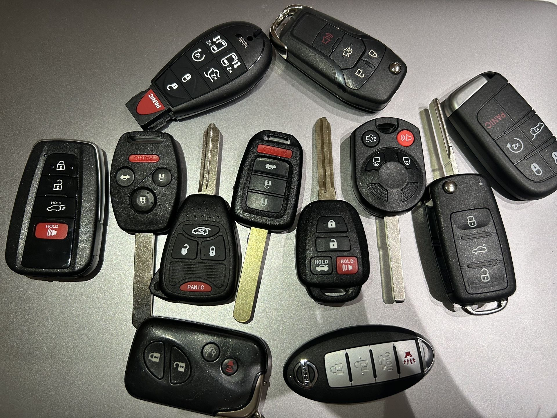 Honda Car Key Toyota Car Key Jeep Car Key Lexus Car Key Dodge Car Key Nissan Car Key Jeep Car Key Vw Car Key Chevy Car Key , Key Fob , Car Key
