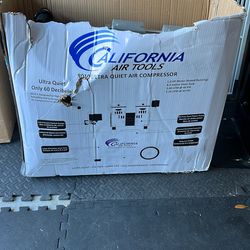 Ultra quiet air compressor