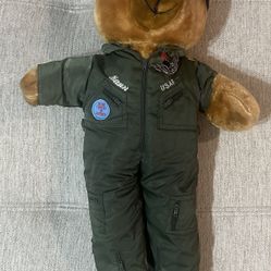 Vintage 20" US Air Force USAF Military Teddy Bear Plush *Bear Forces of America*