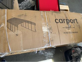 13X26 Heavy-duty carport