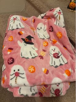 Halloween Ghost Blanket