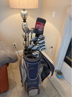 Left handed Callaway Irons Set W/Big Birtha