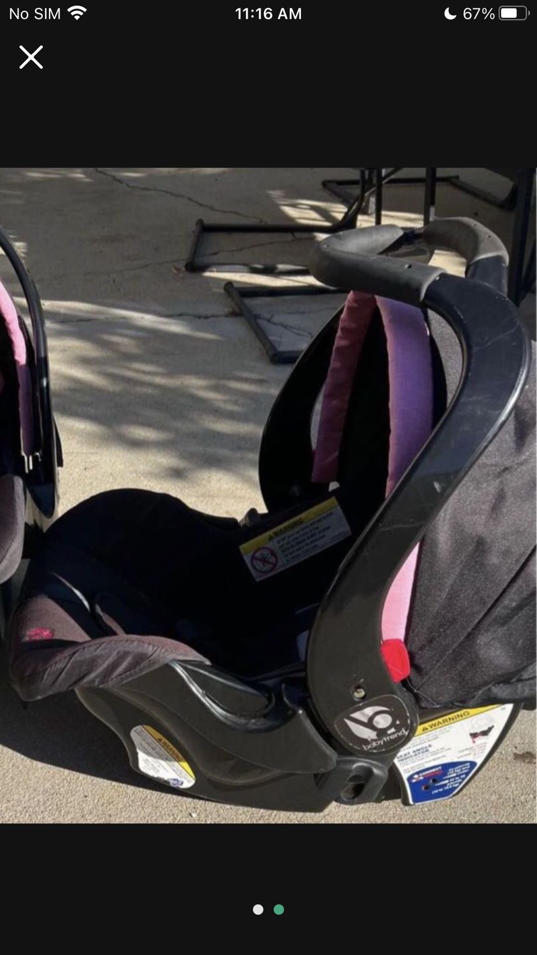Baby Trend Car Seat With Base