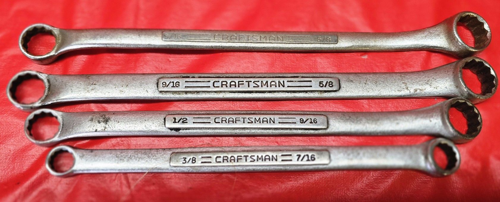 DOUBLE BOX WRENCHES (4) $30