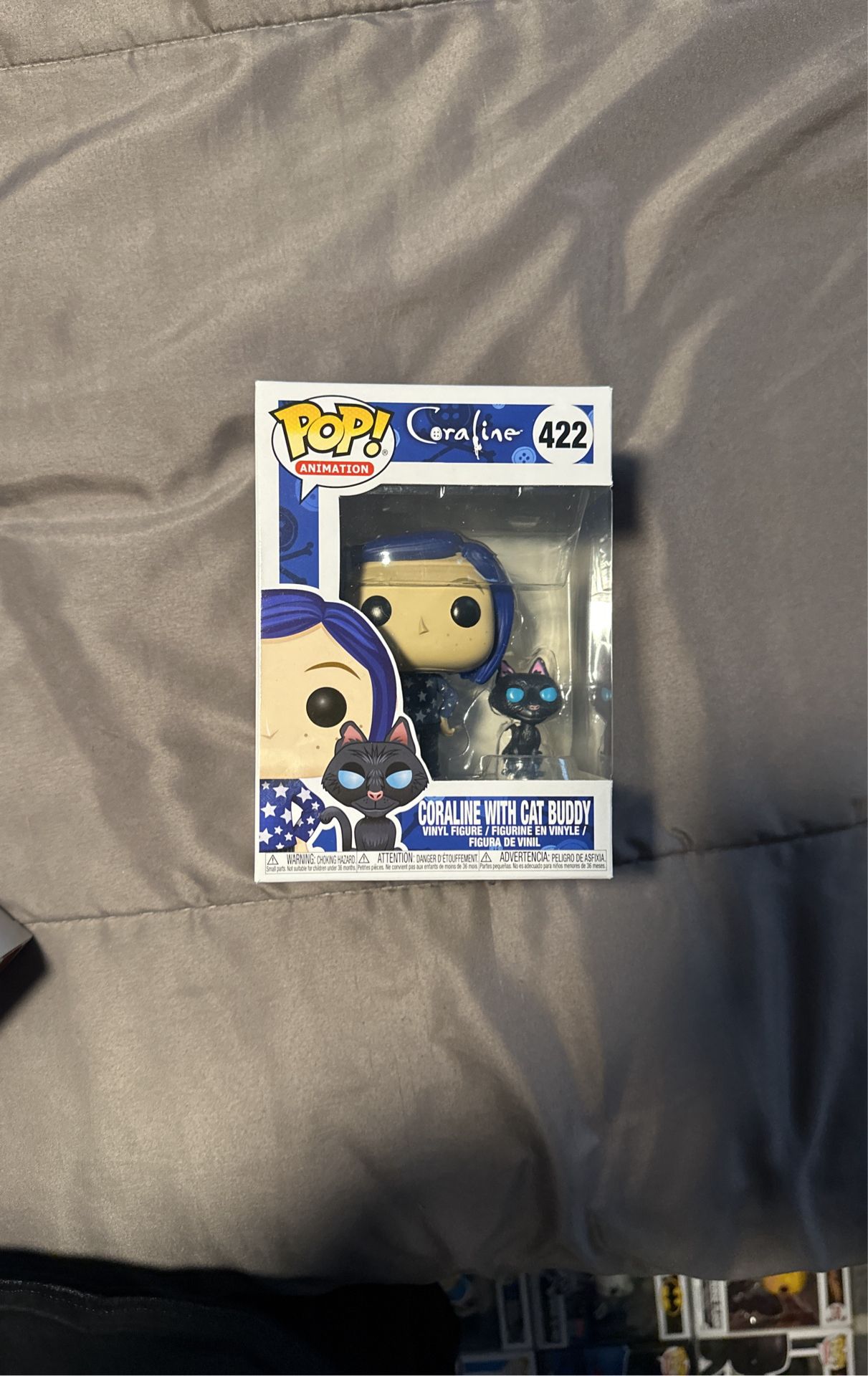 Funko Pop Coraline With Cat Buddy