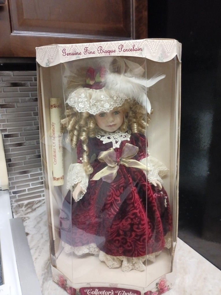 Vintage Collectors Choice Porcelain Best Doll Limited Edition 