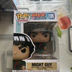 Might Guy Naruto Shippuden Funko