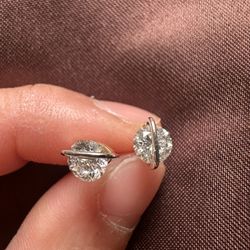 Lab Diamond 18k Gold Hover Earring 