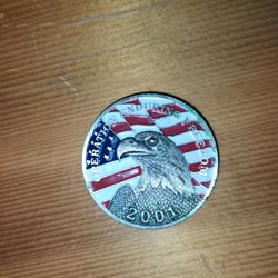 Military Challenge Coin - Operation Enduring Freedom 2001