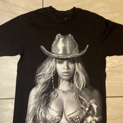 BEYONCE OFFICIAL RENAISSANCE WORLD TOUR CONCERT T-SHIRT NEW COWBOY HAT Size M