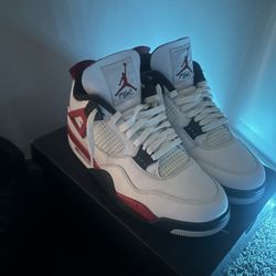 Jordan 4 Red Cement