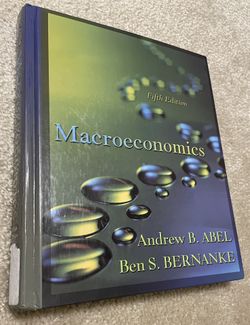 Macroeconomics Book - 5th Edition - Andrew Abel Ben Bernanke