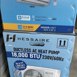 Hessaire Mini Split 18,000btu 