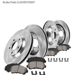 Brake Kit for Ford F-150 2012-2014 Front/Rear Replacement Brake Rotors with Ceramic Brake Pads(NEW)