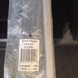 3/8" Stainless Steel pipe