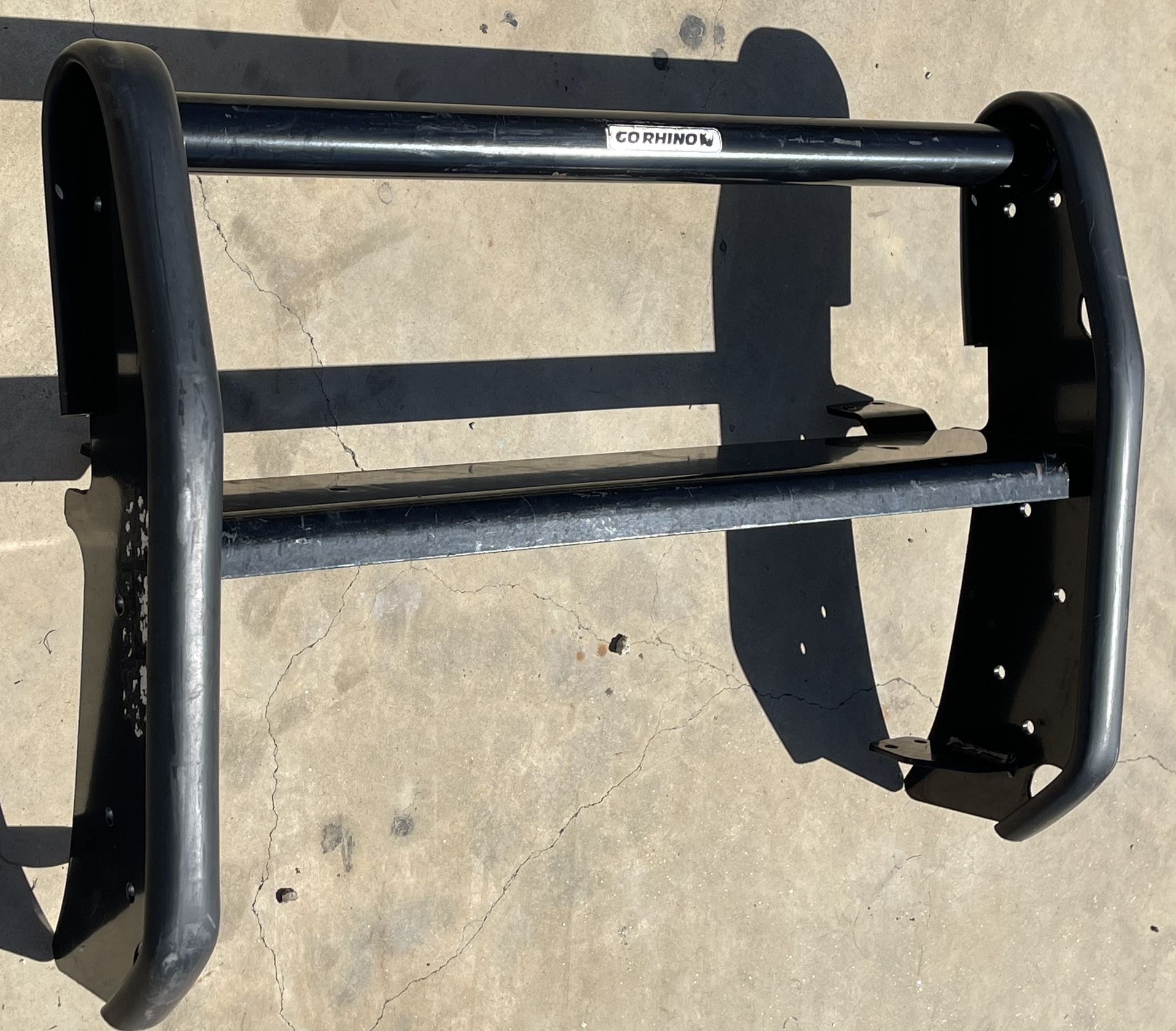 Dodge Charger police push bar, bumper guard Fit 2006 to 2008 Used Police Push Bar Bumper