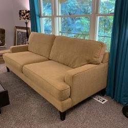Sofa, Chairs  $400 Each—-D36 W85 H29 H With Pillow35