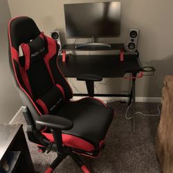 Black And Red Gaming Desk Only 