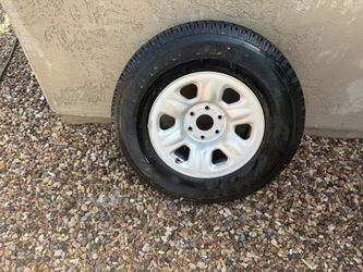 P245/75r17 Spare Tire And Rim