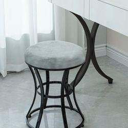 New Makeup Vanity Stool, Grey 