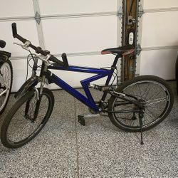 30” Full Suspension Mountain Bike