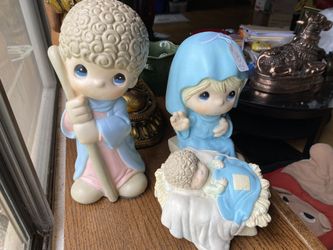 Precious Memories Plaster Figurines