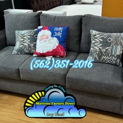 Sofá Couch New Grey 