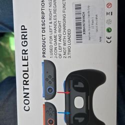 NEW NINTENDO SWITCH CONTROLLER GRIPS