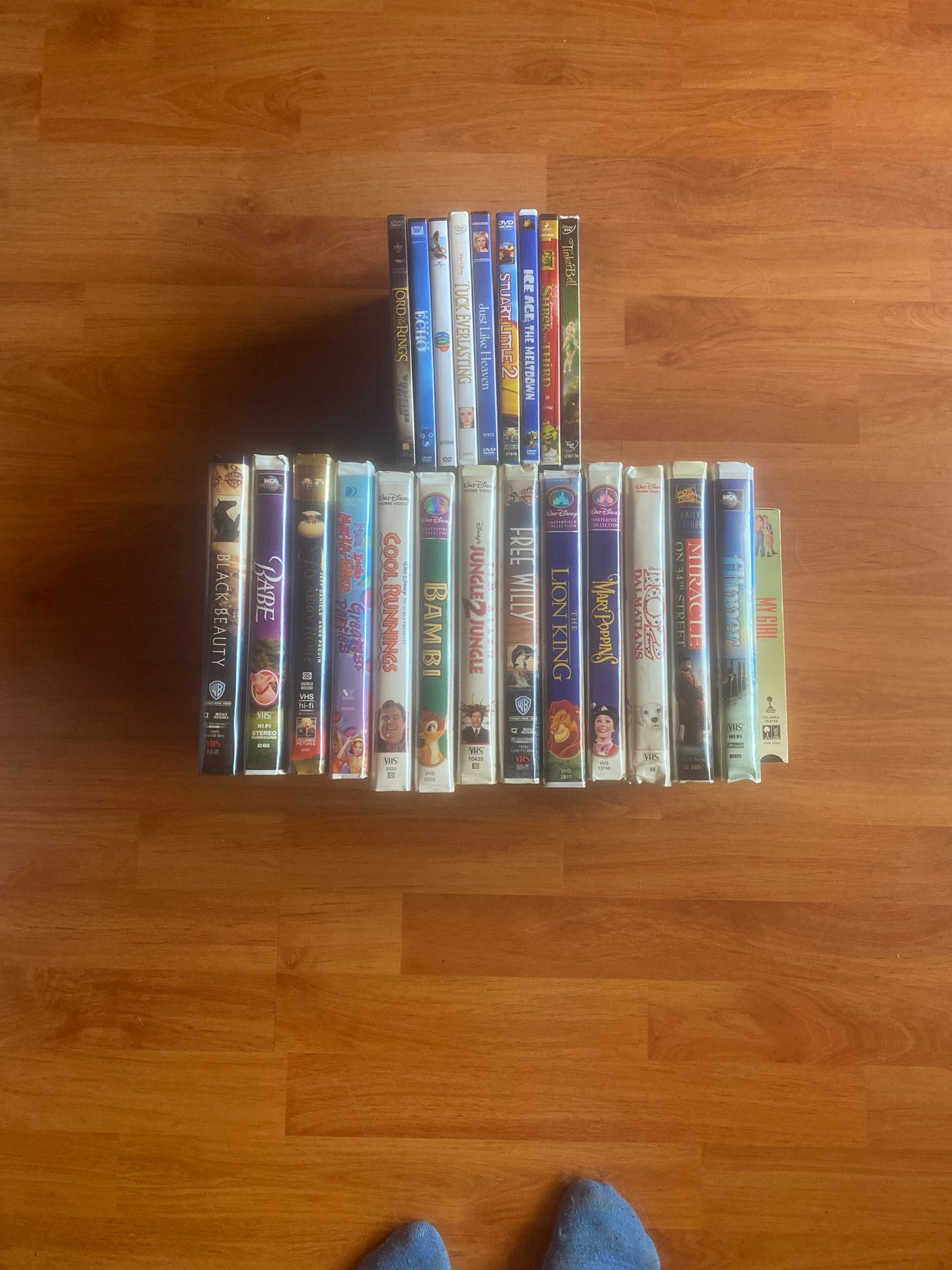 VHS and DVD’s