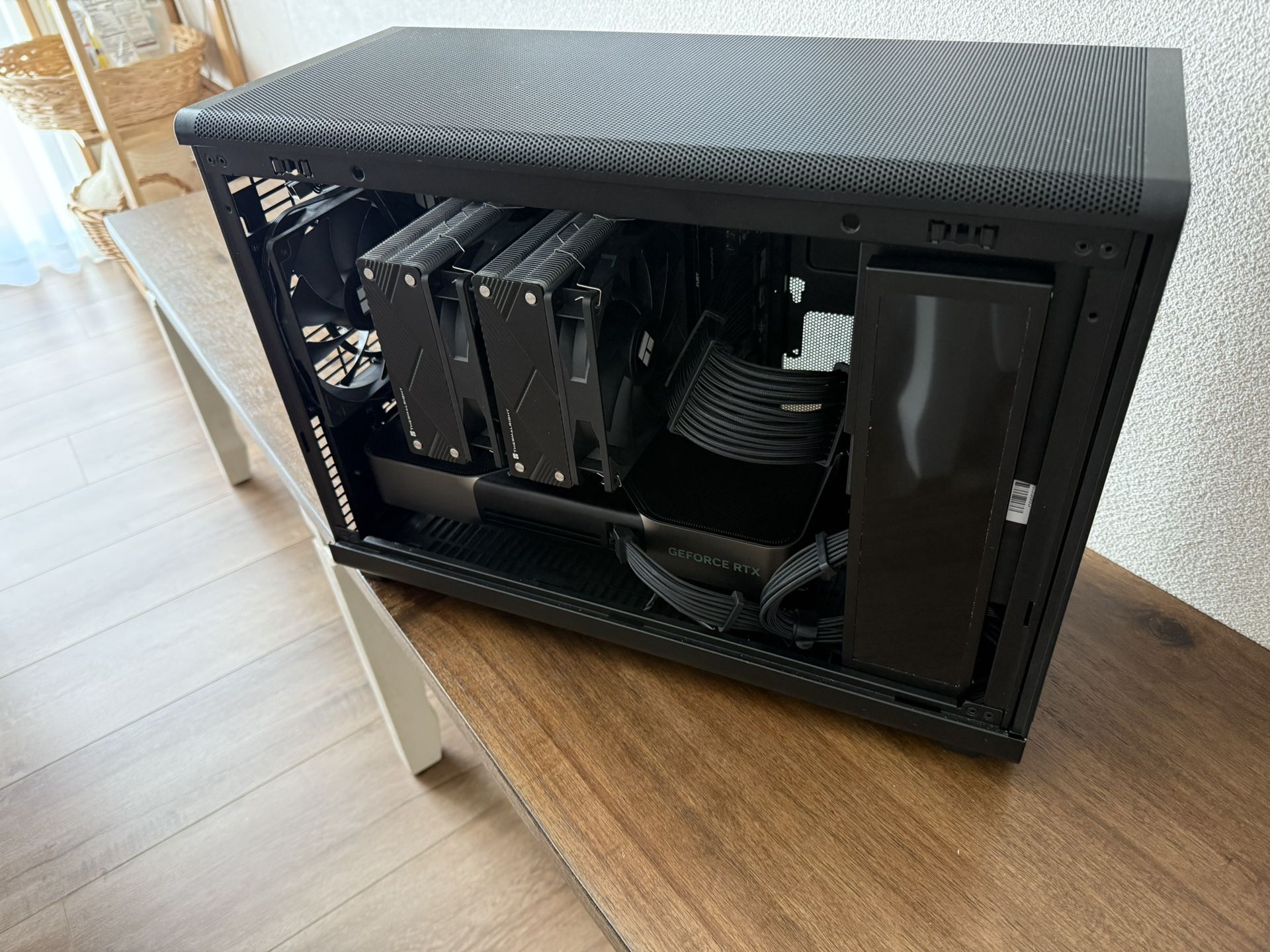9800x3d| 5080 FE |A3 MATX Custom Build | Full Stealth No Rgb