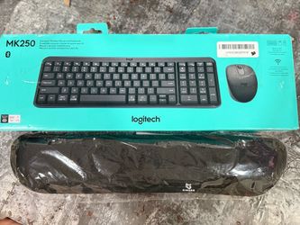Keyboard with Mouse + Wrist Rest for Keyboard & Mouse