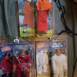 SCOOBY DOO Figure Toy Company Snow Ghost,Gypsy, Frankenstein,Red Beard Ghost Lot
