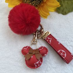 Luxury Minnie Mouse Keychain 