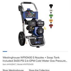 Westing House Pressure Washer 