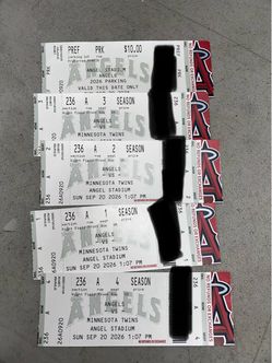 Tickets Anaheim Angels game