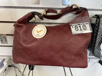 Gucci Leather Hobo Bag