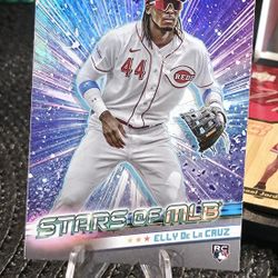 Elly de La Cruz Rookie Refractor card