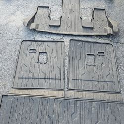 gmc acadia complete all weather floor mats