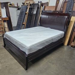 Queen Bed And Mattress 