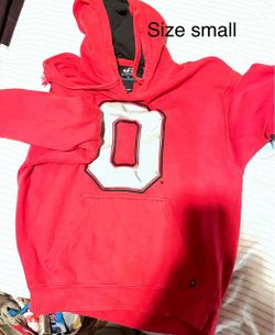 Ohio State Buckeyes Red Hoodie Size Small