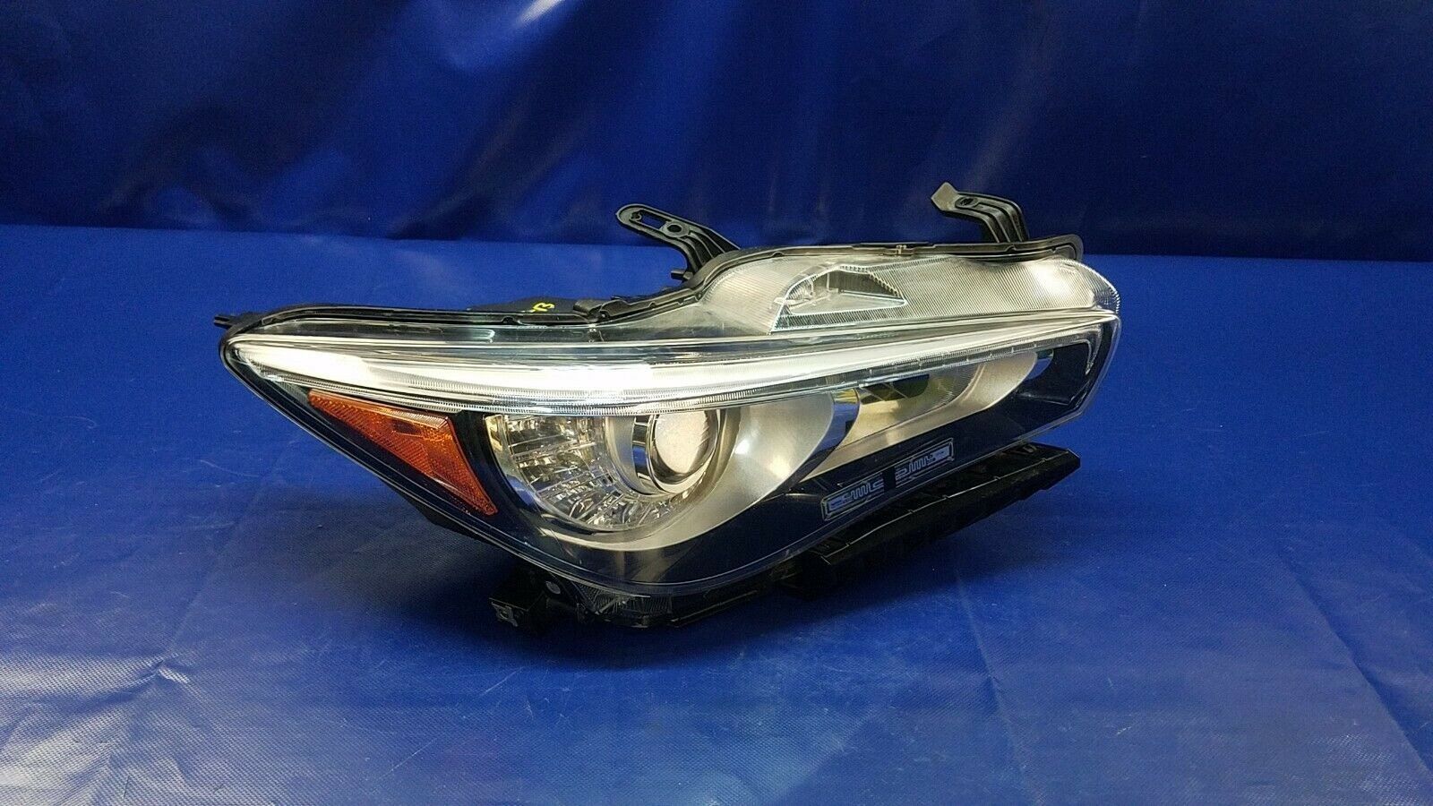 14 - 17 INFINITI Q50 RIGHT SIDE LED HEADLIGHT HEADLAMP W/ ADAPTIVE